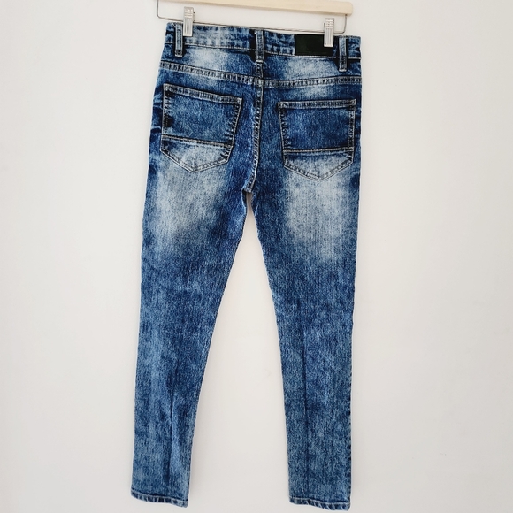 Southpole Mid Rise Strech Skinny Jeans Size 14 - Picture 4 of 7